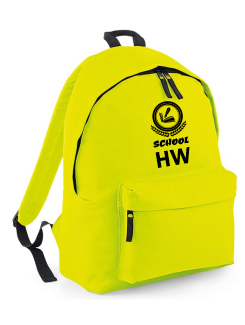 School Trip Bags - bags individual - Printed One colour badge with Initials