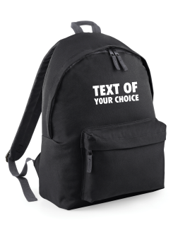 School Trip Bags - Trip Bags - Printed Text - the same on all the bags