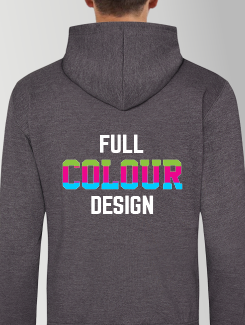 University and society hoodies - rear print - Full Colour Design/Logo