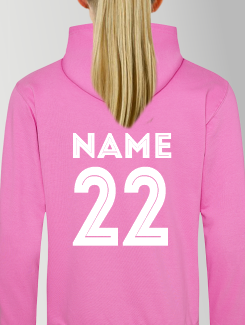 General Enquiry - Individual Personalistion - Printed Name / Number Rear