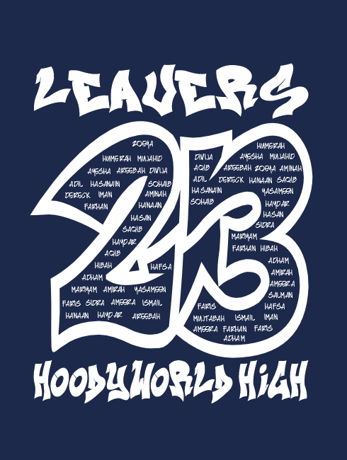 Leavers Hoodies - Leavers Page - Leavers Graffiti Design