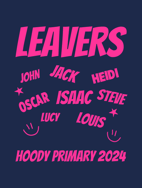 Primary School Leavers Hoodies - Primary Leavers Designs - Primary Leavers Design 7