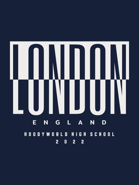School Trip Hoodies - school trip Designs - London Fashion Design