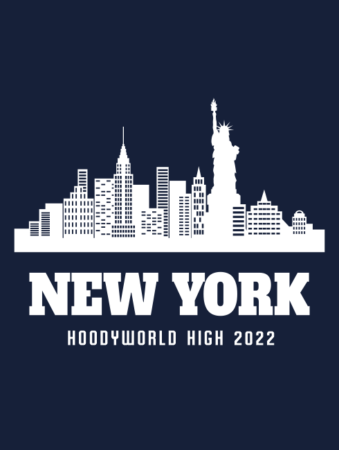 School Trip Hoodies - school trip Designs - New York Skyline Design