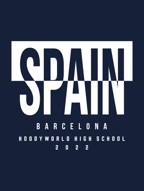 School Trip Hoodies - school trip Designs - Spain Fashion Design