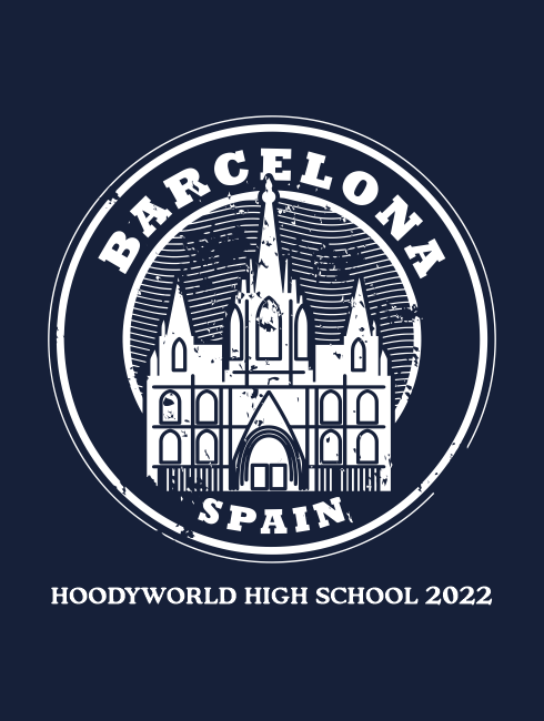 School Trip Hoodies - school trip Designs - Spain Landmark Design
