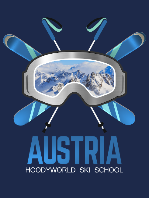 Ski Trip Hoodies - Ski Designs - Premium Plus Ski Design 2