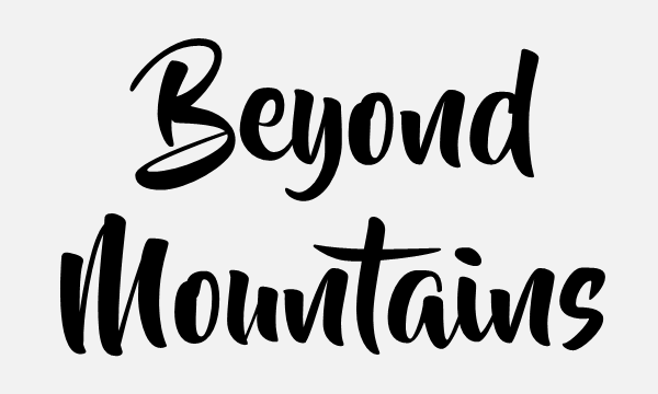 Sports and Team Hoodies - Font - Beyond Mountains Font