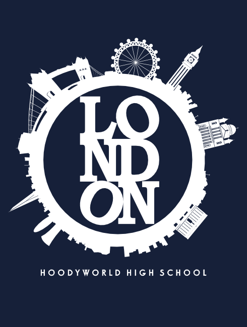 School Trip Hoodies - school trip Designs - London Circle Design