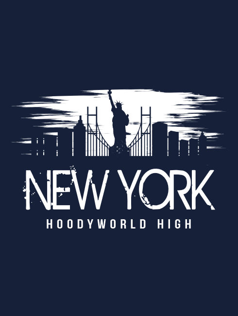 School Trip Hoodies - school trip Designs - New York Skyline Silhouette