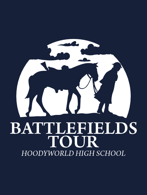 School Trip Hoodies - school trip Designs - Battlefields Design One