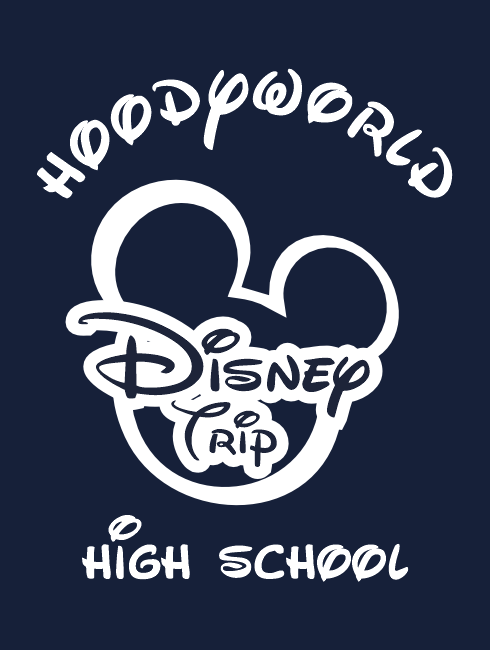 School Trip Hoodies - school trip Designs - Disney Mickey Standard Design