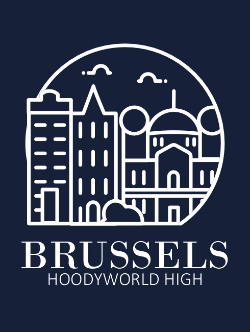 School Trip Hoodies - school trip Designs - Brussels Icon Design