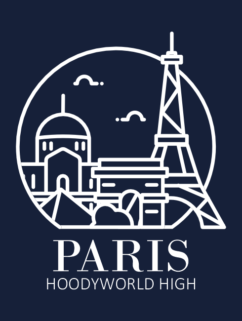 School Trip Hoodies - school trip Designs - Paris Icon Design