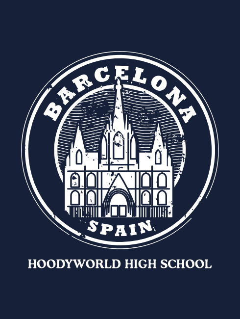 School Trip Hoodies - school trip Designs - Spain Landmark Design