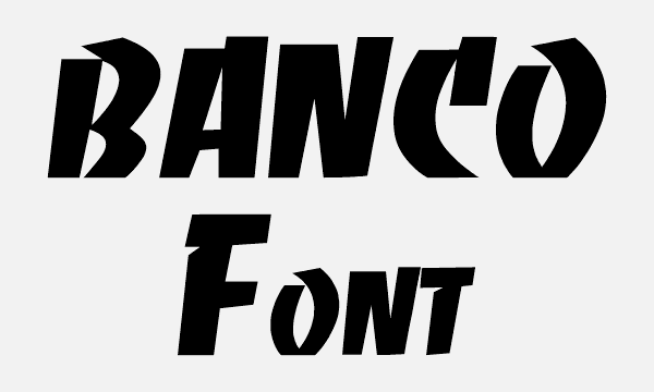 Military Hoodies and Clothing - Font - Banco