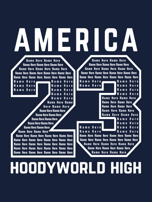 School Trip Hoodies - school trip Designs - America Number Design